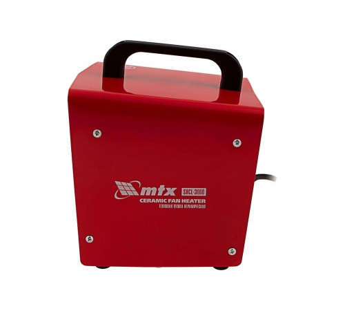 Тепловая керамическая пушка MTX SHCL-3000, квадратная, 230 В, 480 м3/ч, 1/3 кВт 96403 Тепловая керамическая пушка MTX SHCL-3000, квадратная, 230 В, 480 м3/ч, 1/3 кВт 96403