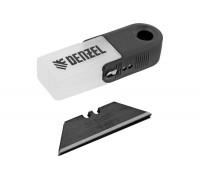 Лезвия 19 мм, сталь SK5, 0.6 мм, трапециевидные, 5 шт Denzel 79318