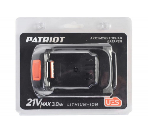 Мощная аккумуляторная батарея Patriot PB BR 21VMax для надежного энергопитания Мощная аккумуляторная батарея Patriot PB BR 21VMax для надежного энергопитания