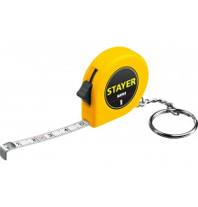 Рулетка-брелок STAYER Mini 1м /  6мм 34140-1_z02