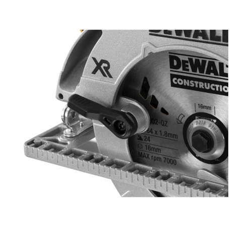 Аккумуляторная дисковая пила Dewalt 18 В, 184 мм, 5800 об/мин, без АКБ и ЗУ, в кейсе TSTAK DCS572NT