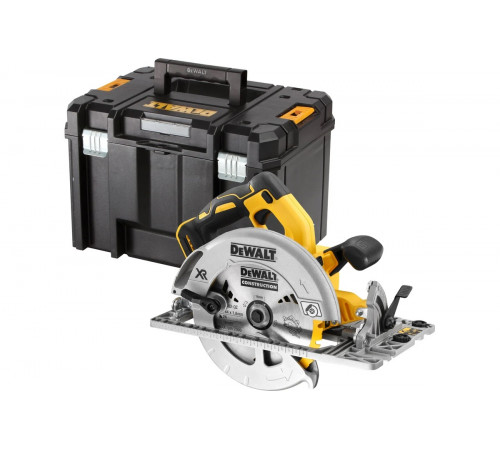 Аккумуляторная дисковая пила Dewalt 18 В, 184 мм, 5800 об/мин, без АКБ и ЗУ, в кейсе TSTAK DCS572NT
