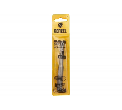 Denzel Cobalt W-tip - бур с уникальным наконечником для бетона