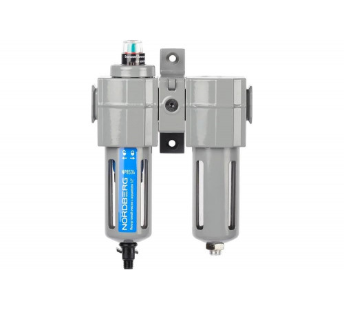 Фильтр воздушный тонкой очистки с осушителем PRO 1/2" NORDBERG NP8534 Фильтр воздушный тонкой очистки с осушителем PRO 1/2" NORDBERG NP8534