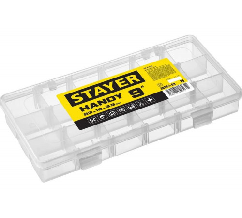 STAYER 9", пластиковый, органайзер HANDY-9 38051-09_z01