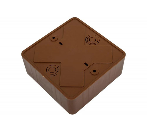 Распаячная коробка IEK км41222-05 о/п 100x100x44мм дуб(6к/6мм2) UKO10-100-100-044-K24 Распаячная коробка IEK км41222-05 о/п 100x100x44мм дуб(6к/6мм2) UKO10-100-100-044-K24