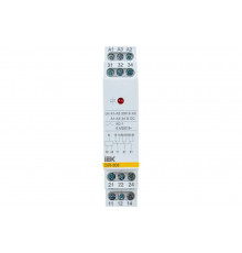 Промежуточное реле IEK OIR 3 контакта, 8А, 230В, AC OIR-308-AC230V