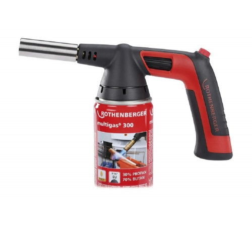 Горелка с пьезоподжигом и баллоном Мультигаз ROTHENBERGER ROFIRE 4 PIEZO Set 1000002360