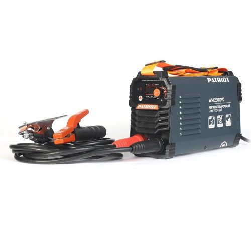 Cварочный инверторный аппарат Patriot WM230DVC MMA с маской 300D 605302291 Cварочный инверторный аппарат Patriot WM230DVC MMA с маской 300D 605302291
