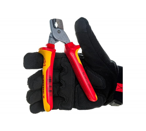 Кабелерез KNIPEX StepCut ступенчатый рез, кабель д. 15 мм, 50 кв.мм, L-160 мм, 1000V KN-9516160 Кабелерез KNIPEX StepCut ступенчатый рез, кабель д. 15 мм, 50 кв.мм, L-160 мм, 1000V KN-9516160