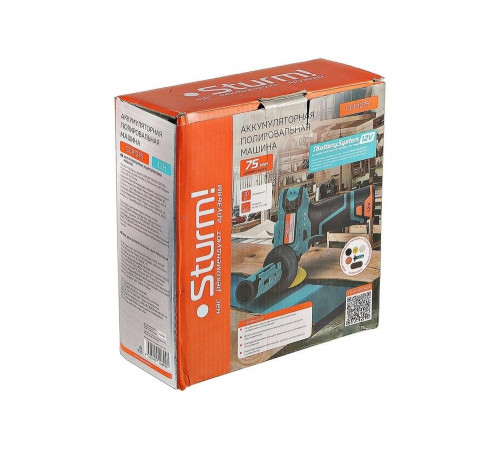Аккумуляторная полировальная машина Sturm 1BatterySystem12V CCP1275 Аккумуляторная полировальная машина Sturm 1BatterySystem12V CCP1275