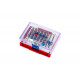 Набор вставок (бит) 1/4", PH, PZ, Hex, Torx, Slotted, 28 предметов МАСТАК 058-11028C