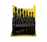 Набор сверл по металлу Professional 1-10 мм, HSS-R, сталь М2, 19 шт. STAYER 29602-H19-M_z01