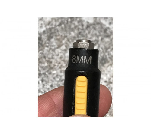 Торцевой ключ IMPACT 8 мм, магнитная Easy Clean DEWALT DT7430