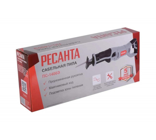 Сабельная пила Ресанта ПС-1400Э 75/25/3 Сабельная пила Ресанта ПС-1400Э 75/25/3