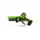 Аккумуляторная цепная мини пила GreenWorks 24V, 10 см, без АКБ и ЗУ 2008207