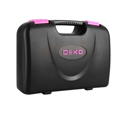 Набор инструментов для дома DEKO TZ100 PINK 100шт. 065-0340 Набор инструментов для дома DEKO TZ100 PINK 100шт. 065-0340