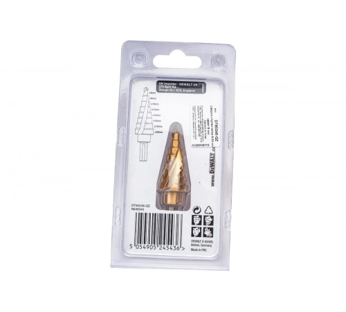 Сверло ступенчатое (6-20 мм; хвостовик 9 мм) DEWALT DT90248-QZ