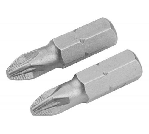 Набор вставок бит торцевых 1/4", Pozidriv, PZ2, 25 мм, 2 шт TOLSEN TT20218 Набор вставок бит торцевых 1/4", Pozidriv, PZ2, 25 мм, 2 шт TOLSEN TT20218