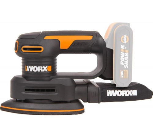Аккумуляторная виброшлифмашина WORX WX822.9