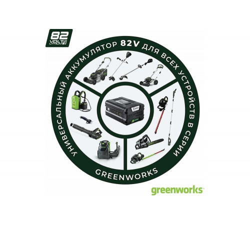 Аккумуляторный триммер Greenworks GD82BCB 2103107