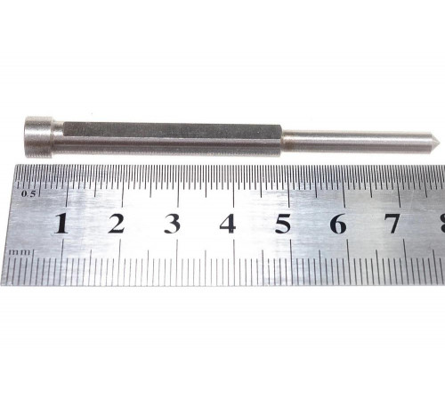 Центрирующий штифт для корончатых фрез с хвостовиком Weldon 3/4" (6.35х77 мм) RUKO 108304 Центрирующий штифт для корончатых фрез с хвостовиком Weldon 3/4" (6.35х77 мм) RUKO 108304