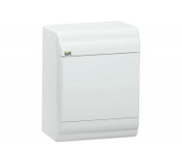 Пластиковый корпус IEK Prime щрн-п-4 белый/белая дверь ip41 MKP82-N-04-WD-41-20