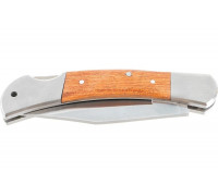 Складной нож STAYER с деревянными вставками большой 47620-2_z01