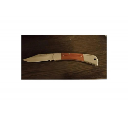 STAYER 97 мм, 3 мм, ручка с деревянными вставками, складной нож 47620-2_z01 STAYER 97 мм, 3 мм, ручка с деревянными вставками, складной нож 47620-2_z01