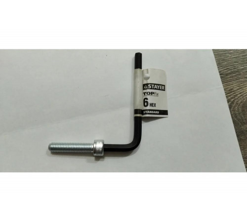 Имбусовый ключ STAYER STANDARD 6 мм 27405-6 Имбусовый ключ STAYER STANDARD 6 мм 27405-6