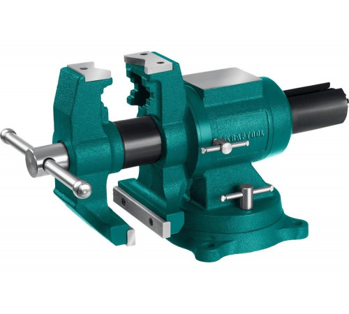 Чугунные слесарные тиски KRAFTOOL 3D Multi-Purpose 125 мм 32706-125 Чугунные слесарные тиски KRAFTOOL 3D Multi-Purpose 125 мм 32706-125