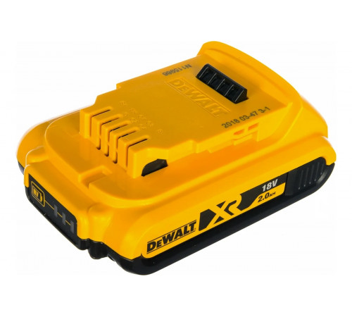 Аккумулятор (18 В; 2.0 А*ч; Li-Ion) DEWALT DCB 183