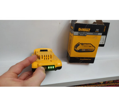 Аккумулятор (18 В; 2.0 А*ч; Li-Ion) DEWALT DCB 183