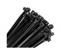 Хомут IEK 4.8x300, нейлон, черный, упаковка 100шт, ИЭК UHH32-D048-300-100