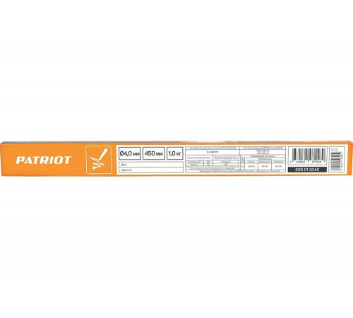 Электроды сварочные АНО-21 (4х450 мм; 1 кг) PATRIOT 605012040