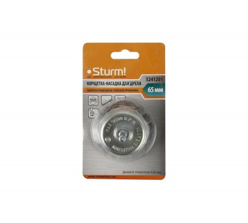 Корщетка-насадка для дрели Sturm 5241201 Корщетка-насадка для дрели Sturm 5241201