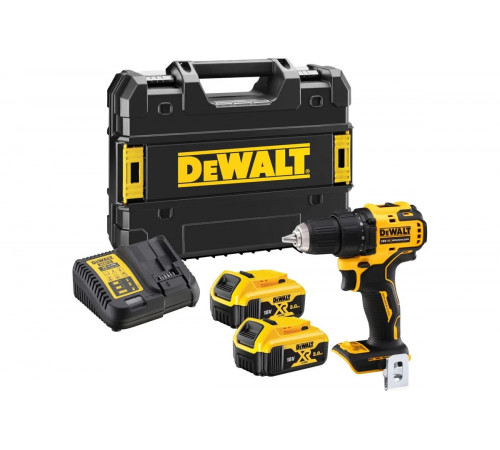 Аккумуляторная бесщеточная дрель-шуруповерт Dewalt 18В DCD708P2T DCD708P2T-QW