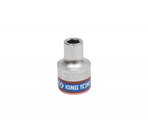 Головка торцевая стандартная шестигранная 3/8", 6 мм KING TONY 333506M