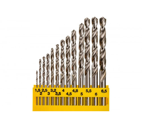 Набор сверл по металлу 13 шт. (D 1,5-6,5 мм) DEWALT 5922ХМ