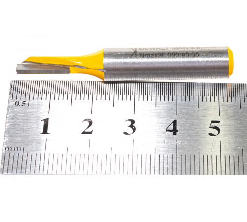 Фреза (5х12х50 мм, Z1, HM, хвостовик 8 мм) DEWALT DT90001-QZ