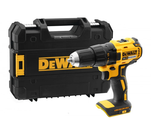 Аккумуляторная дрель-шуруповерт Dewalt DCD777NT, 18 В, 1750 об/мин, без АКБ и ЗУ, в кейсе TSTAK DCD777NT-QW