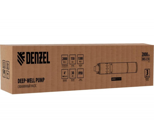 Скважинный винтовой насос Denzel DWS-4-150 Скважинный винтовой насос Denzel DWS-4-150