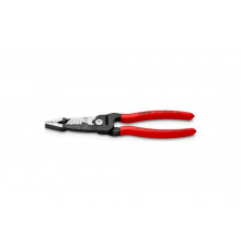 Инструмент для зачистки гармонизированных европейских кабелей KNIPEX из закаленной стали, фосфатированный, обливные ручки KN-1371200ME