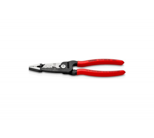 Инструмент для зачистки гармонизированных европейских кабелей KNIPEX из закаленной стали, фосфатированный, обливные ручки KN-1371200ME Инструмент для зачистки гармонизированных европейских кабелей KNIPEX из закаленной стали, фосфатированный, обливные ручки KN-1371200ME