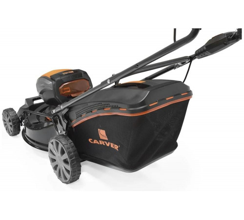 Аккумуляторная газонокосилка CARVER LMB-1846 01.024.00014 Аккумуляторная газонокосилка CARVER LMB-1846 01.024.00014