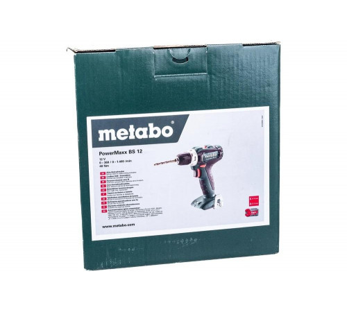 Шуруповерт METABO PowerMaxx BS 12 601036890 без акк и з.у Шуруповерт METABO PowerMaxx BS 12 601036890 без акк и з.у