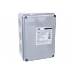 Распаечная коробка IEK открытой проводки, 150x110x70, IP44, KM41241, 10 кабель вводов,  ИЭК UKO10-150-110-070-K41-44