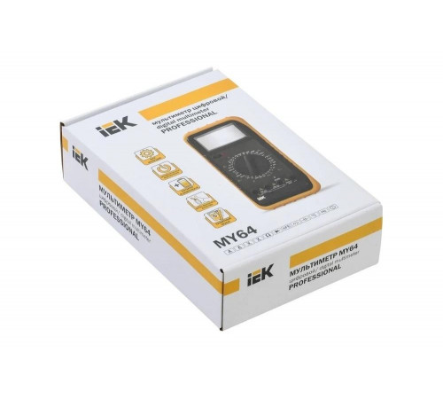Цифровой мультиметр IEK Professional MY64 Цифровой мультиметр IEK Professional MY64