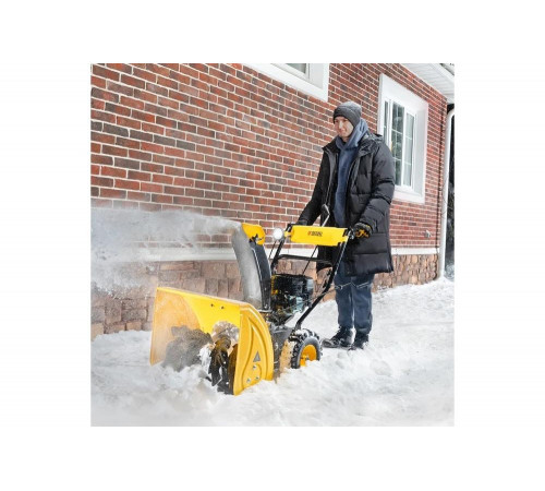 Бензиновая снегоуборочная машина Denzel SBM 610 97653 Бензиновая снегоуборочная машина Denzel SBM 610 97653