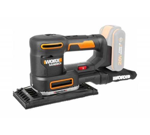 Аккумуляторная виброшлифмашина WORX WX820.9 Аккумуляторная виброшлифмашина WORX WX820.9